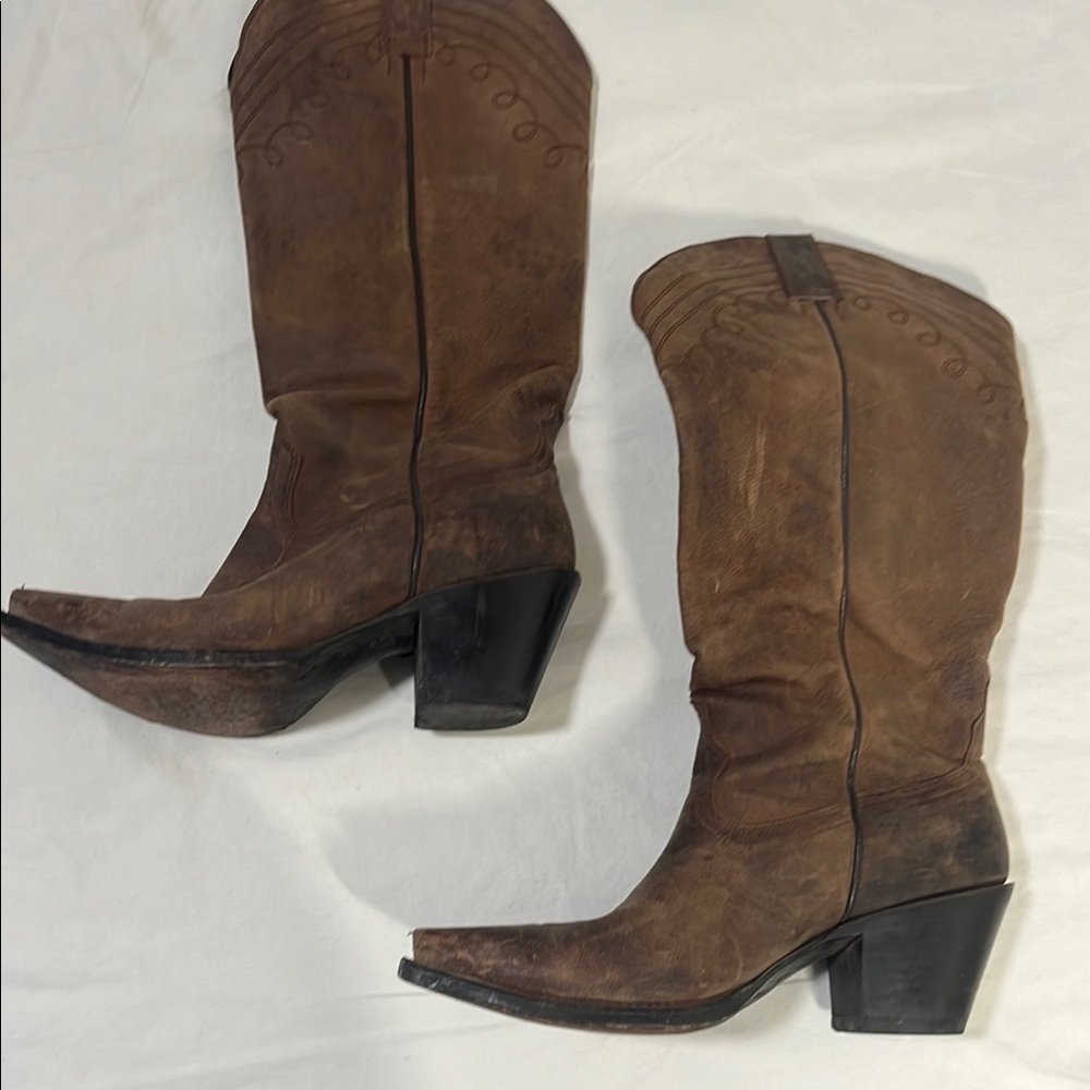 Brown Cowboy Boots